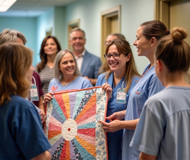 Community service quilts