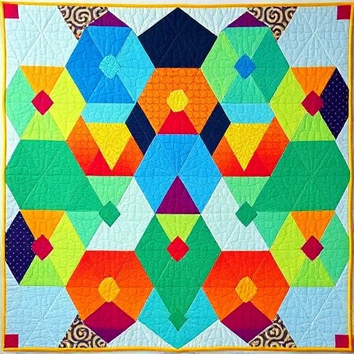 Modern Hexagons Quilt